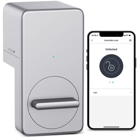 Buy SwitchBot Smart Lock, Smart Bluetooth Deadbolt for Front Door ...