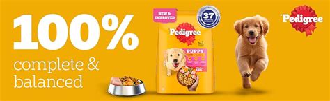 Pedigree Puppy Dry Dog Food, Chicken & Milk, 1.2 kg, Contains 37 ...