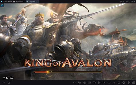 Como Jogar King of Avalon no PC com MuMu Player