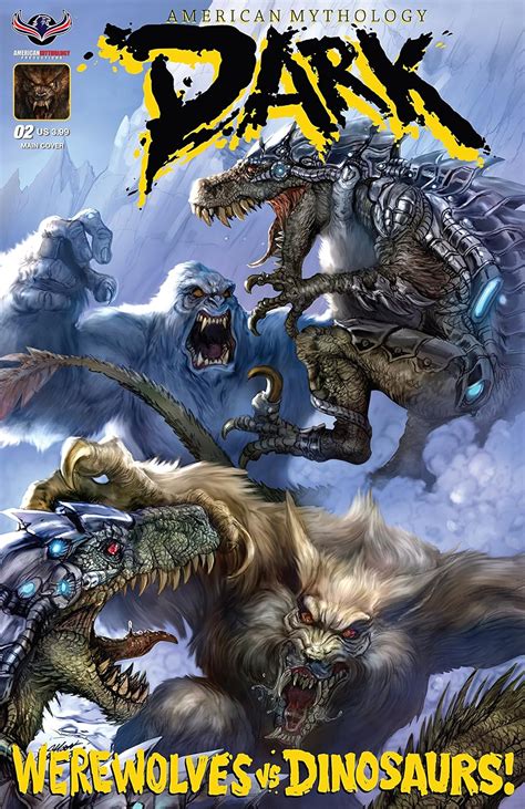 American Mythology Dark: Werewolves Vs Dinosaurs #2 eBook : Dobson ...