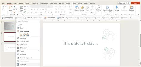 Image result for Slideshow Hidden