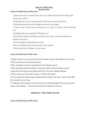 Reported Speech PART II - Rules for the Change of Interrogative ...