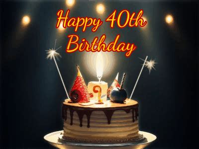 Happy 40th Birthday GIF 7
