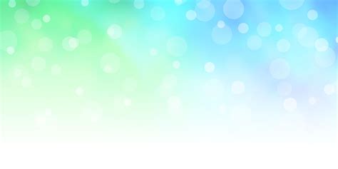 Download Light Blue, Green Vector Background with Circles