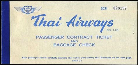 THAI AIRWAYS COMPANY LTD.