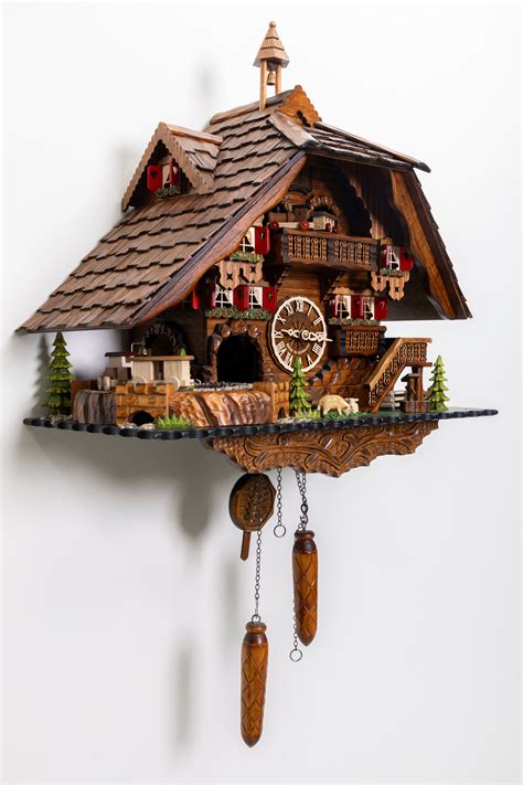 KQ 35 - Double Train Quartz German Handcrafted Cuckoo Clock ...