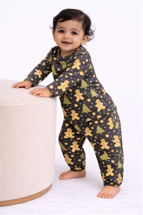 Premium Full sleeves Tshirt with Pant (Ginger Cookie) – sanright