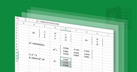 Image result for Solve Three Variable Linear Equations Using Excel