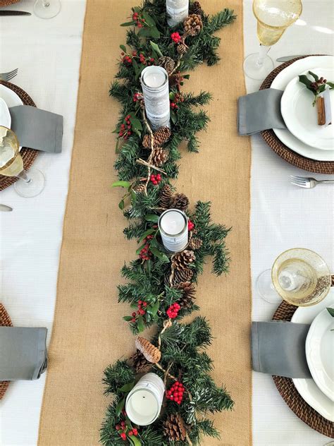 Diy Christmas Table Decorations