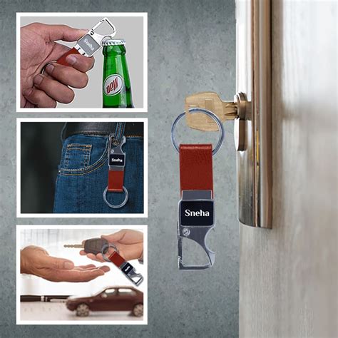 Giftana Personalized Keychain & Pen Set - Custom Gift