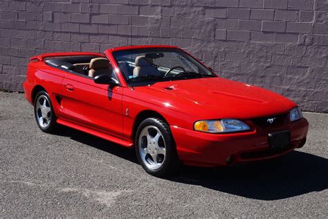 Ultra-Low-Mileage 1994 Mustang Cobra Convertible Now on Hemmings Auctions | The Online ...