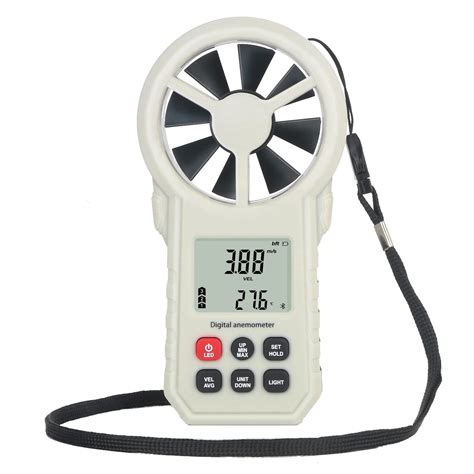 Buy Digital Wind Meter Anemometer, Portable Air Flow Meter with USB and ...