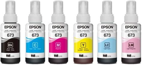 Buy Epson Original EcoTank 673 Ink Bottle Yellow - T673420 Online at ...