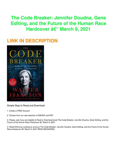 Image result for Code Breaker Jennifer Doudna