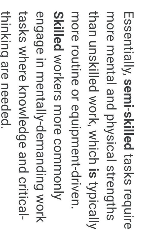 Difference between skilled, semi skilled and unskilled human resources ...