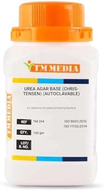 TM MEDIA (Titan Biotech) UREA AGAR BASE (CHRISTENSEN) (AUTOCLAVABLE ...