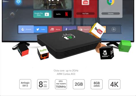 Buy Arabic TV Box 500+ Live CH Android 7.1 Amlogic S912 Octa Core 4K ...