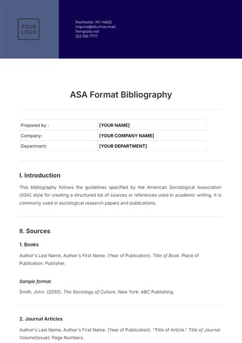 Free Bibliography Templates to Edit Online & Print