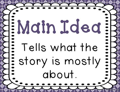 What Is Main Idea And Details at Kurt Scott blog