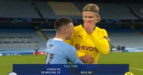 '차세대 월클' 포든과 홀란 속닥속닥 대화 내용 공개.."너 우리팀 올래?"는 아니었다