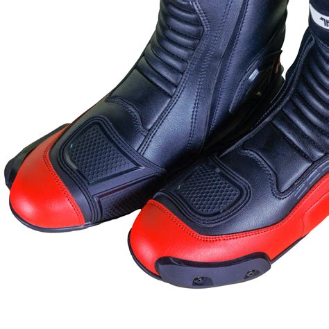 Tarmac Speed Riding Boots (Black Red)– Moto Central