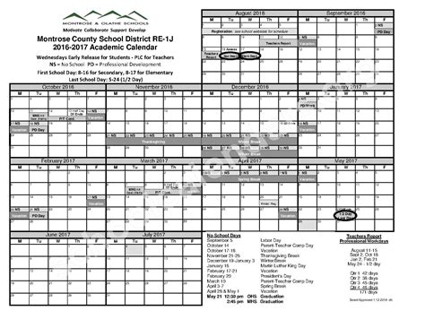 Olathe District Calendar