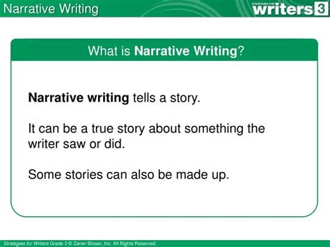 Image result for Narrative Format Example