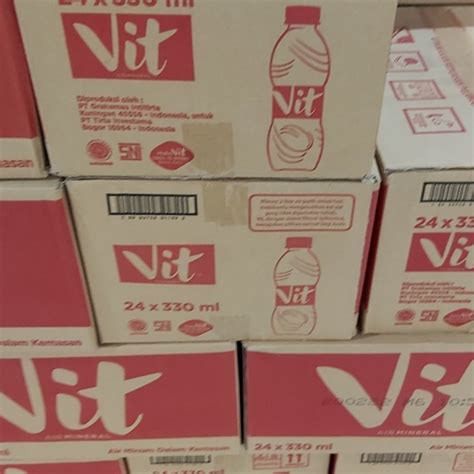 Jual FIT Air Mineral/Air Minum Dalam Kemasan Botol (600 ml x 24) 1 ...