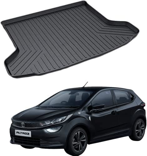 Hi Art Rear Waterproof Passenger Car Tray Boot Trunk Mat for Tata ...