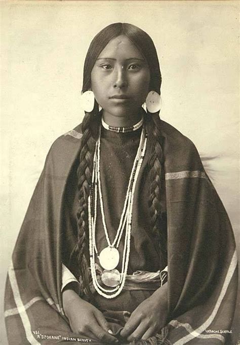 Frank Laroche ~ Spokane Native Woman, Seattle - Washington,1897 ...