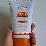 Qurez Spf 50 Tinted Mattifying Sunscreen, Matte No White Cast For All ...