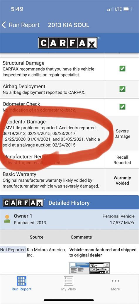 Customer wanted to sell me their car stating it had a little damage from one car accident in the ...