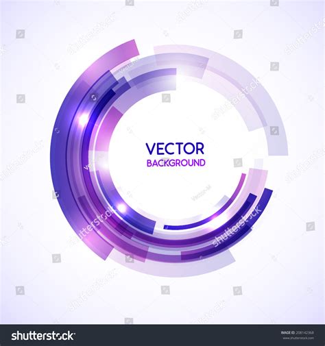 Abstract Technology Vector Circle 的图像结果