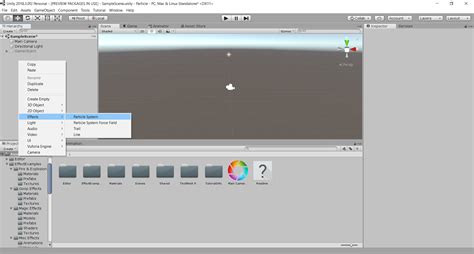 Unity Particle Tutorials 的图像结果