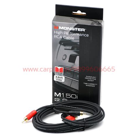 Monster High Performance RCA Cable RCA (M100i) – CARPLUS
