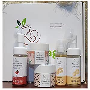 MaaMagic Complete Skin Care Kit Kumkumadi Foaming Face Wash 160ml, Aloe ...
