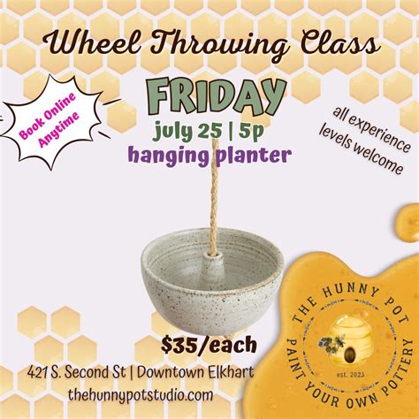 CLASS | Hanging Planter, 421 Second St. Suite B, Elkhart, IN, United ...