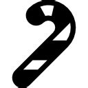 Candy cane Icons & Symbols
