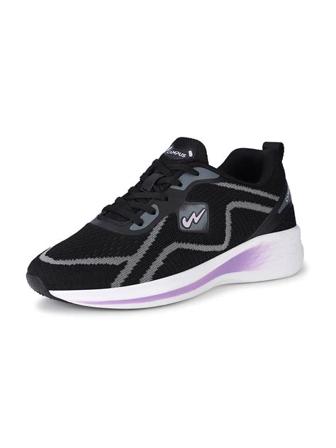 Buy Campus ADOPT Black Women's Sports Shoes Online | Campus Shoes
