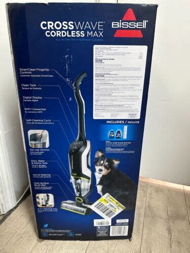 Buy Bissell 2590 Crosswave Cordless Max Hard Floor Wet Dry Vacuum NEW ...