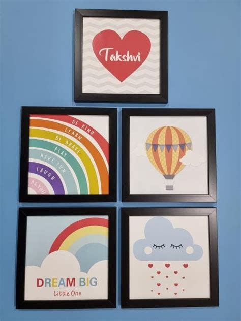 Dream Big Personalised Wall Art (Framed) – My Kids Wall