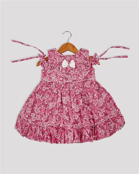 Floral printed dress – Bambee Kidswear
