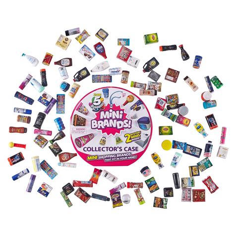 5 Surprise Mini Brands Collector's Case Store & Display 30 Minis with 2 ...