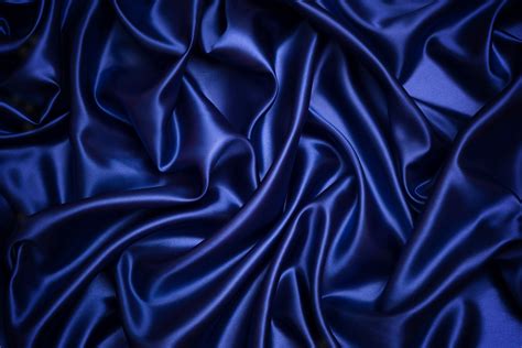 Blue Fabric Texture Wallpaper
