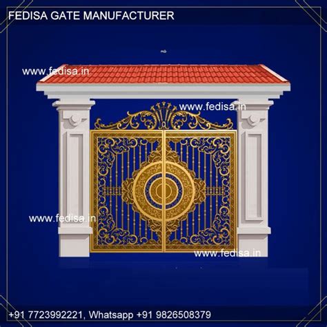 Simple Gate Design Railing Gate Design Laser Cutting Gate Compound Wall ...