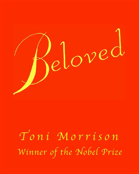 Beloved Toni Morrison Book Cover