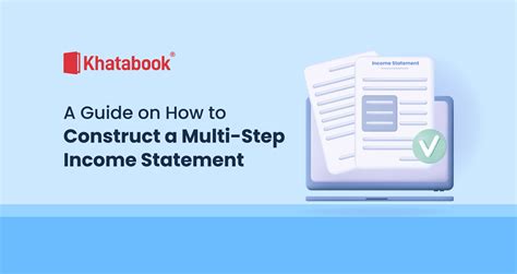 Multi Step Income Statement