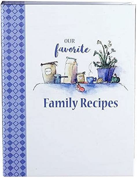Our Favorite Family Recipes Binder, 3-Ring Recipe Binder, Blank Recipe ...