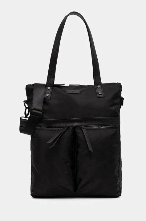 Silvian Heach plecak skórzany CARACCIOLO damski kolor czarny mały ...