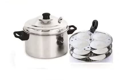 The Perfect Idli Maker Stainless Steel idli Cooker Set- Non-Stick ...